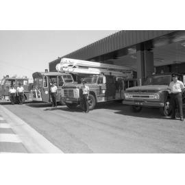Ipswich Fire Brigade, Limestone Street, Ipswich, October 1977