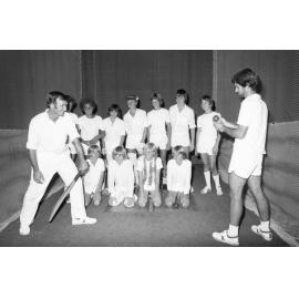 Coaches and Players, Cricket Squad, Ipswich, March 1978