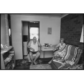 Unidentified couple, Ipswich, January 1986