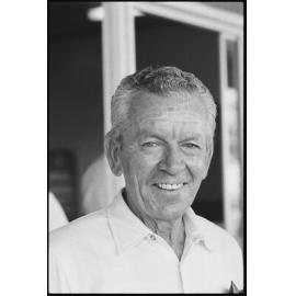 Unidentified man at Ipswich Turf Club, Bundamba, Ipswich, January 1986