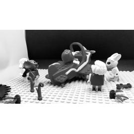 Brickswich version of Aeroplane before crash, near Rosewood, from c.1935