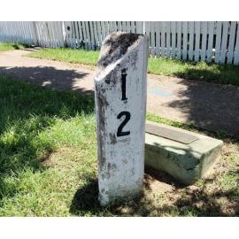 Ipswich–Gatton Road Distance Marker, Pine Mountain Road, No. 48, North Ipswich, 2024 