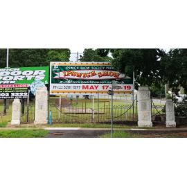 Nerita Memorial Gates, and Ipswich Showgrounds Border Plantings, Warwick Road, No. 81, Ipswich, 2024