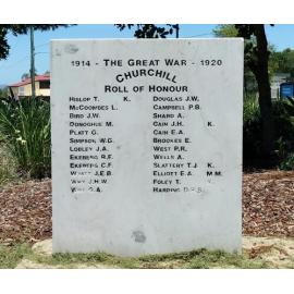 Churchill Honour Stone, Lobley Park, Warwick Road, No. 243A, Churchill, Ipswich, 2024