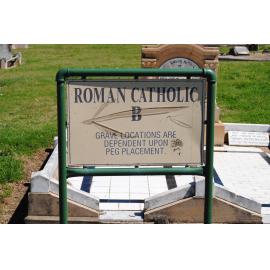 Roman Catholic B, sign