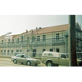 Reconstruction of Blair State School, after fire, Sadliers Crossing, Ipswich, 1991