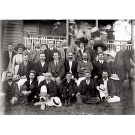 Opening of the Ipswich Golf Club club house, Ipswich, 1910