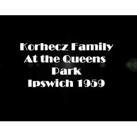 Film footage of Korhecz family at Queens Park, Ipswich, 1959