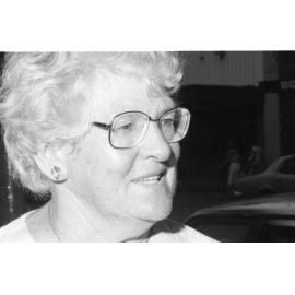 Unidentified woman, Ipswich, February 1985