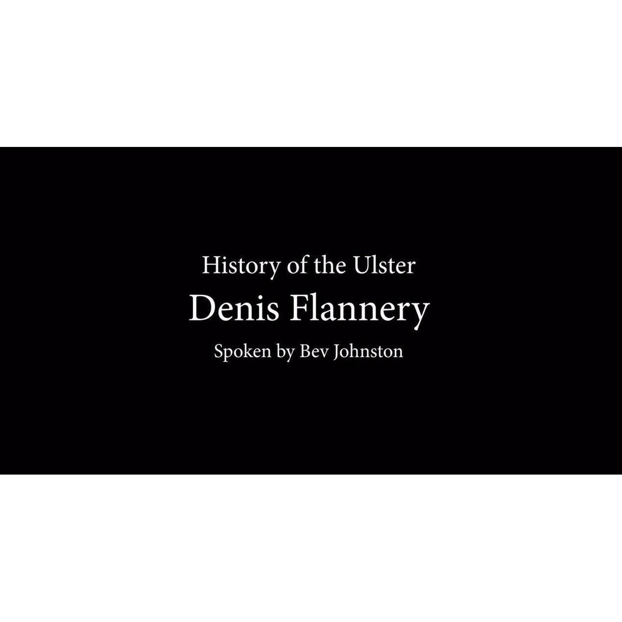 Oral History with Bev Johnston on her father Denis Flannery, 2018