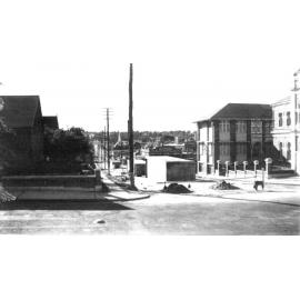 Air raid shelters in Limestone Street, Ipswich, 1941