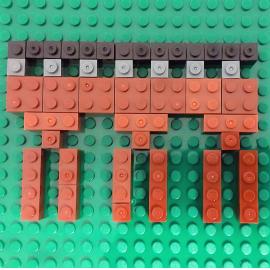 Brickswich version of Timber Rail Bridge, Bundamba Creek, Bundamba, Ipswich, 2024
