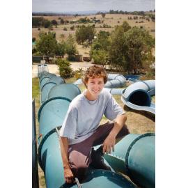 Joseph Hass, head lifeguard, Warrego Water Park, Haigslea, Ipswich, December 2003