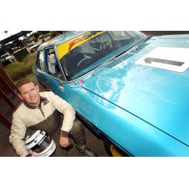 Brett Cooper, winner of the HQ State Title at Queensland Raceway, Ipswich, December 2003