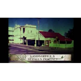 Film footage of the Lands Office and St Paul's Anglican Church precinct, Ipswich, c.1980