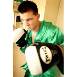 Jamie Guy boxing, Ipswich, December 2003