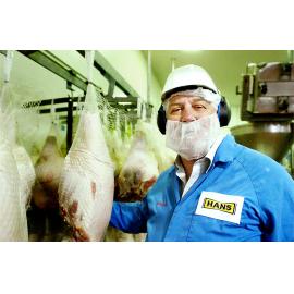 Jim Mitchell (site manager) at Hans Wacol Factory Outlet, Ipswich, December 2003