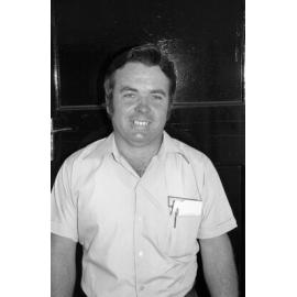 Unidentified Newsoles Tyre Service Staff Member, Ipswich, September 1980