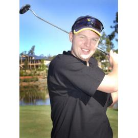 Monte Bloom at golf course, Ipswich, September 2003