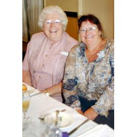 Rosie McNeill and Veronica Thomas at the Ipswich Heart Support Club reunion, Ipswich, September 2003