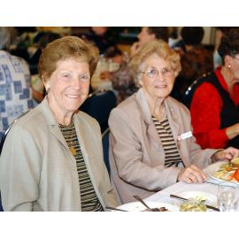 Noela Duce and Betty Kathage at the Ipswich Heart Support Club reunion, Ipswich, September 2003