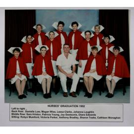 Nurses Graduation photo, Ipswich General Hospital, 1992
