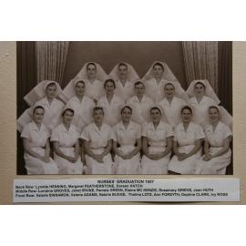 Nurses' Graduation, Ipswich General Hospital, Ipswich, 1957