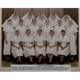 Nurses' Graduation, Ipswich General Hospital, Ipswich, 1958
