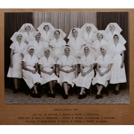 Nurse Graduates, Ipswich General Hospital, 1961