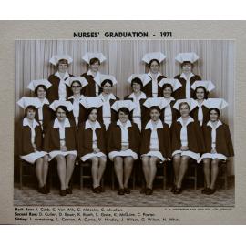 Nurses' Graduation, Ipswich General Hospital, Ipswich, 1971