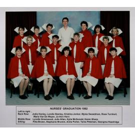Group Two General Nursing Graduates, Ipswich General Hospital, Ipswich, 1992