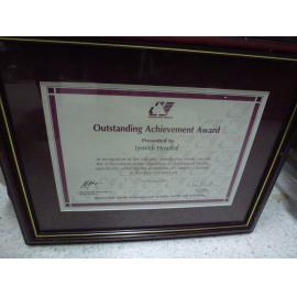 Outstanding Achievement Award, 1997