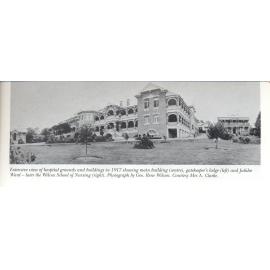Panorama Hospital buildings from East, 1917