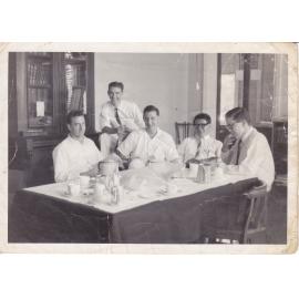 Medical Staff, P. Strathfield, K. Ivy, D. Hooper, Chong Wah, D Yates 