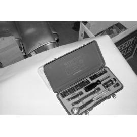Schneider Square Wrench Socket Wrench Set advertisement, Ipswich, September 1980
