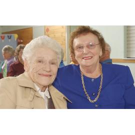 Yvonne Macdonald and Patricia Plant, Ipswich, June 2003