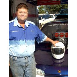 Winner of "Supercharged Outlaw Meeting", Chris Loy, Ipswich, June 2003