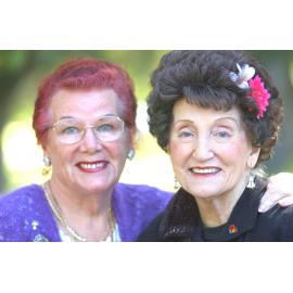 Lily Shepherd-Ashley and Adelaide Bode, Ipswich, June 2003
