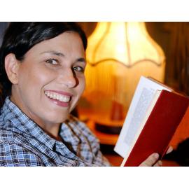 Unidentified woman participating in the diet challenge as part of a Queensland Times competition, Ipswich, February 2003