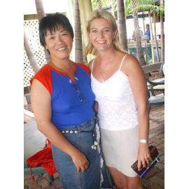 Lynda Lee and Sharon Langlands, Ipswich, February 2003