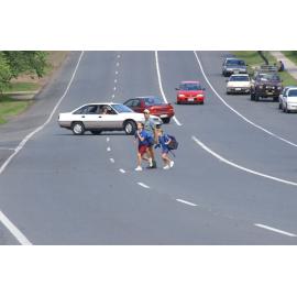 School crossings, Brassall, February 2003
