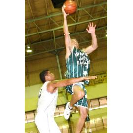 Eagles basketball match, Ipswich, February 2003
