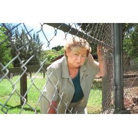 Denise Hanley at Queens Park, Ipswich, March 2003