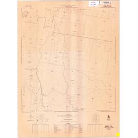 Undullah Creek cadastral map