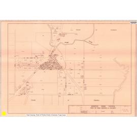 Town of Peak Crossing & locality map