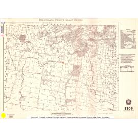 Queensland twenty chain series map 2508