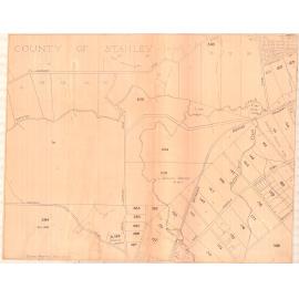 County of Stanley map