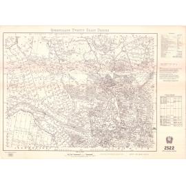 Queensland twenty chain series map 2522