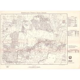 Queensland twenty chain series map 2521