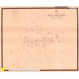 Town of Harrisville, Parishes of Flinders and Normanby, County of Churchill map 